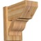 Ekena Millwork Funston Slat Rough Sawn Outlooker, Western Red Cedar, 8"W x 14"D x 14"H OUT08X14X14FST06RWR - alternate 1